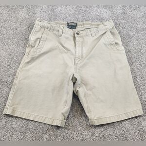 Mountain Khakis Beige Men's Shorts Size 38 Alpine Utility Short Gorpcore FLAW